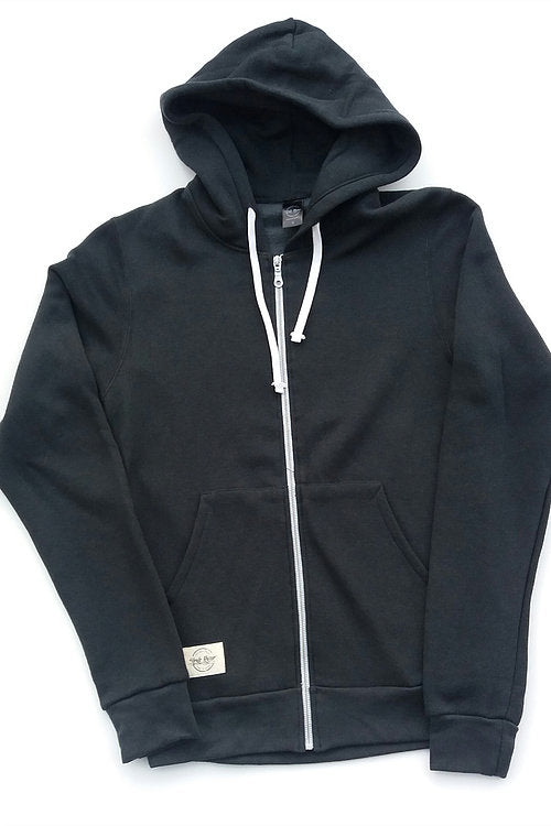 Truth & Justice Unisex Bamboo Hoodies - Charcoal Grey
